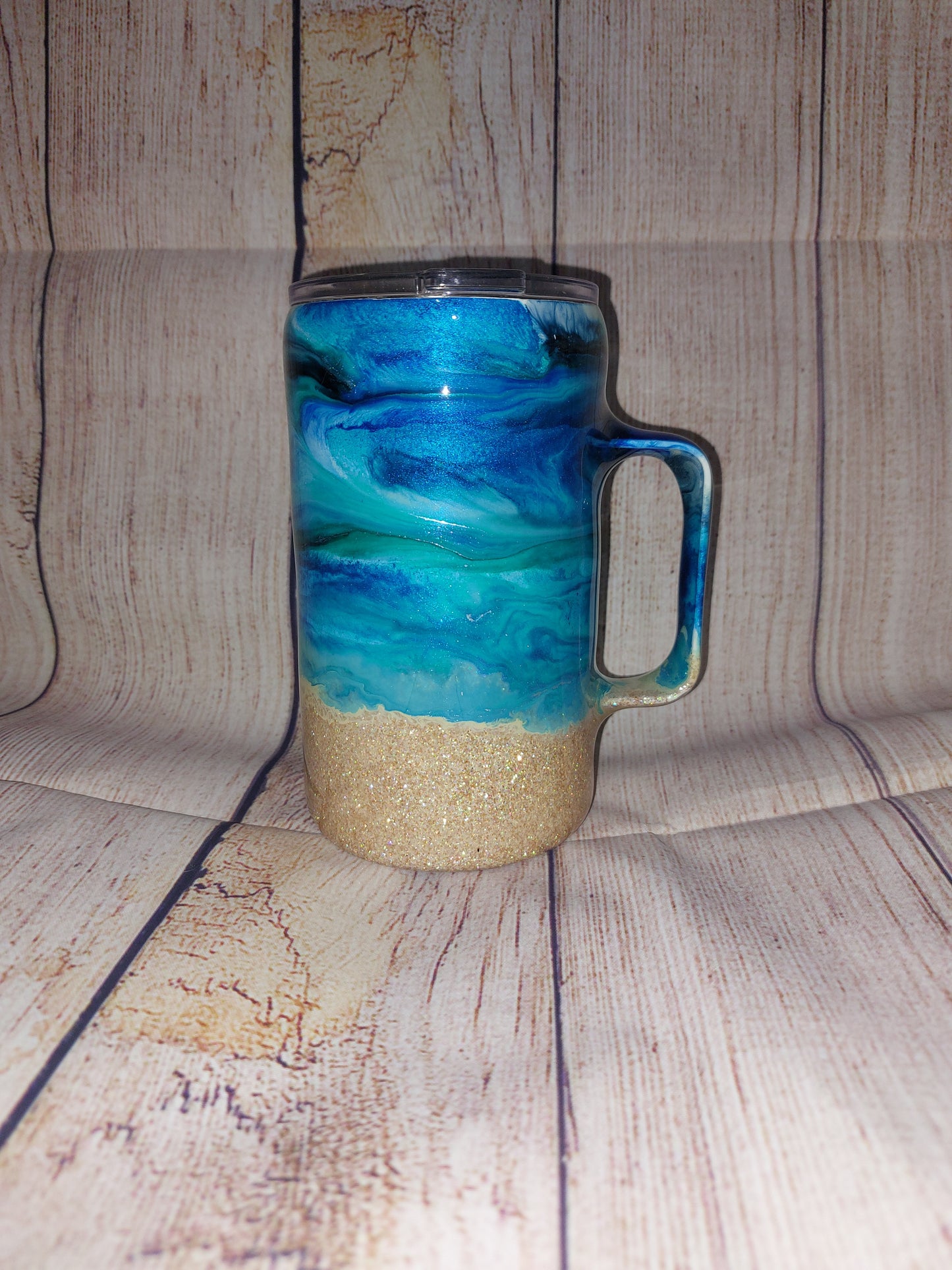 Beach coffee mug