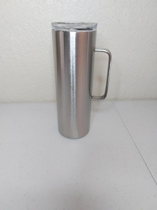 20oz Straight Tumbler with Handle