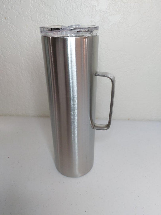 30oz Straight Tumbler with Handle